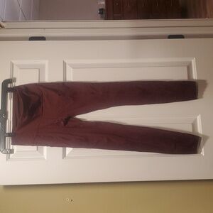 Lululemon Align Leggings Burgundy/wine Color,  size 4